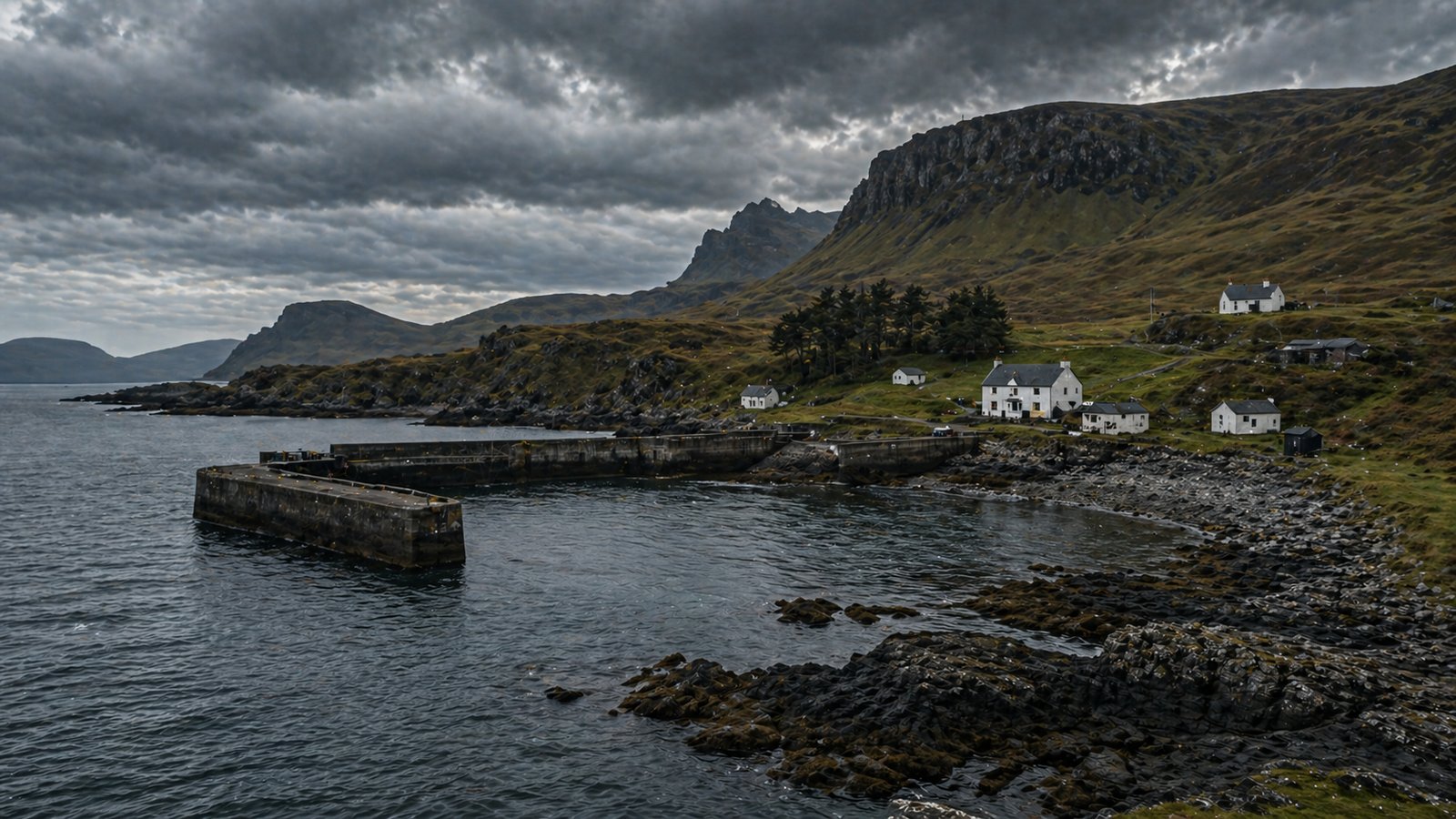 Isle of Eigg Village