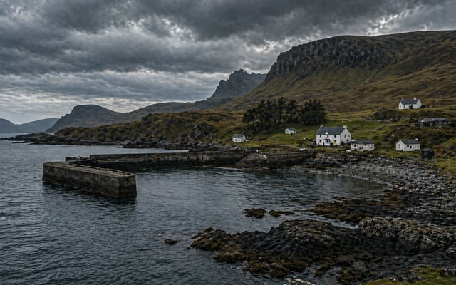 Isle of Eigg Village