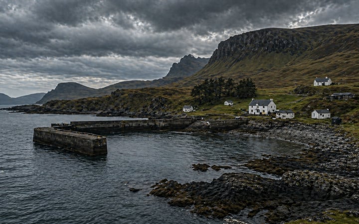 Isle of Eigg Village