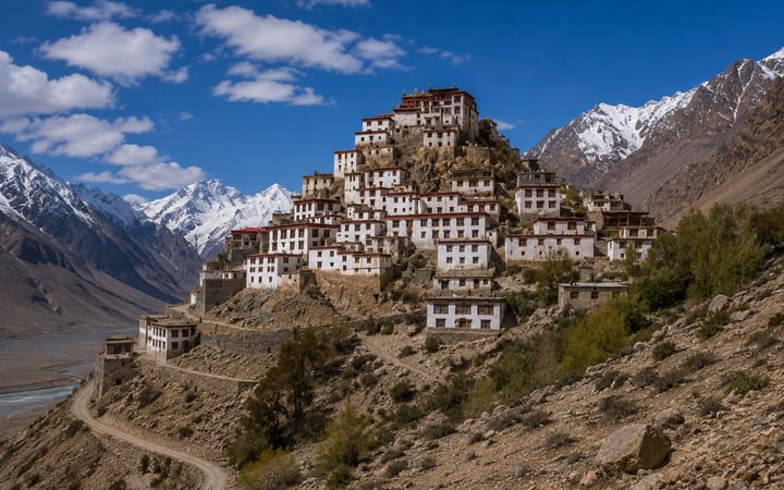 Kibber Village